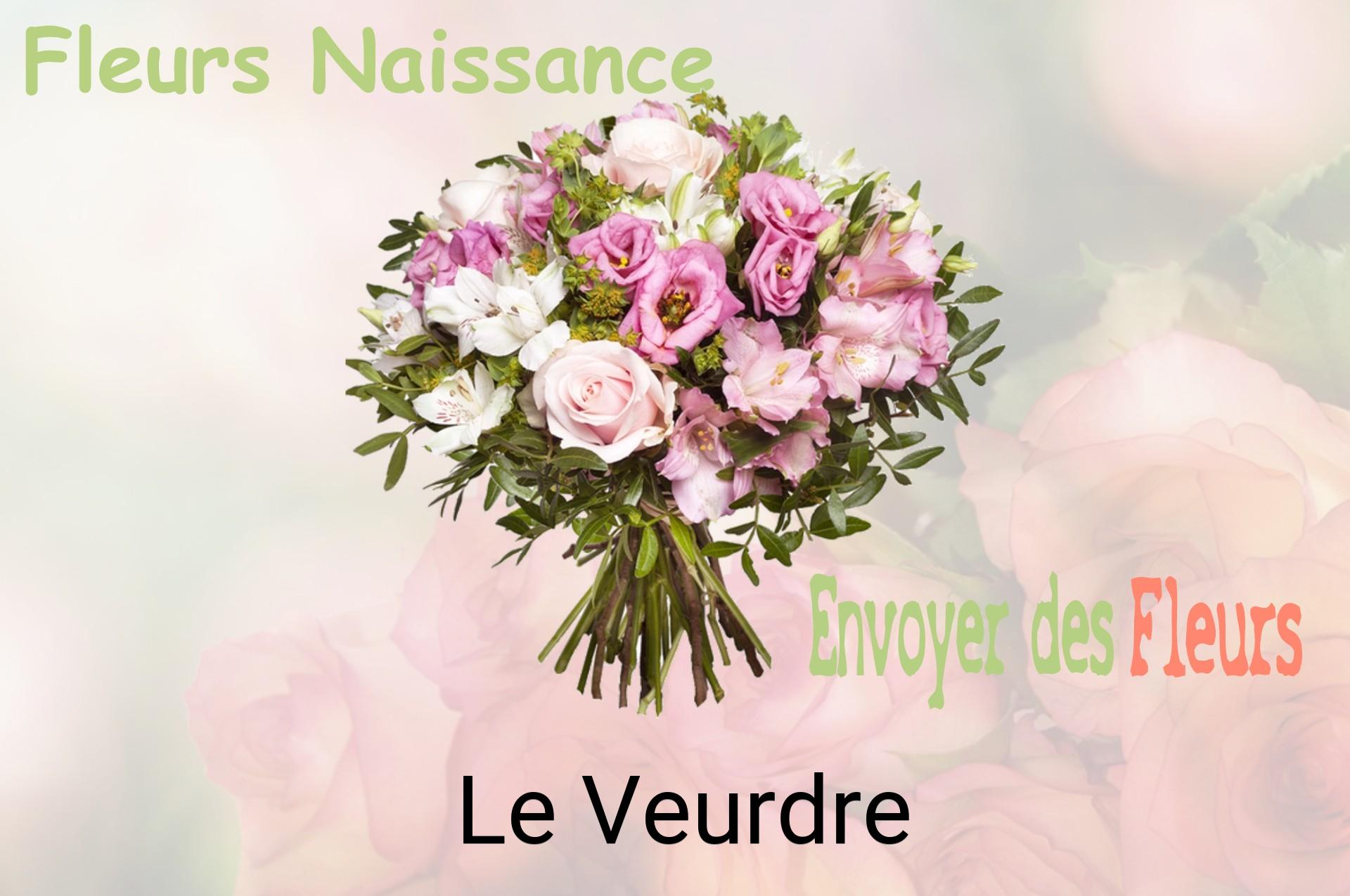 Bouquet de fleurs de naissance livré à Le Veurdre